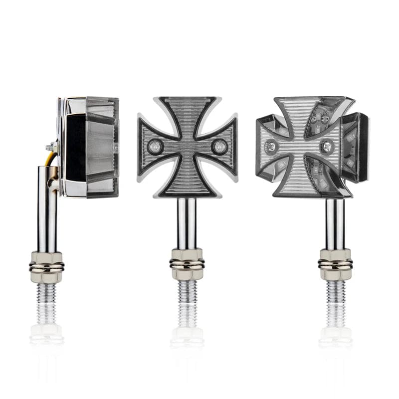 Clignotant-moto-custom-gris