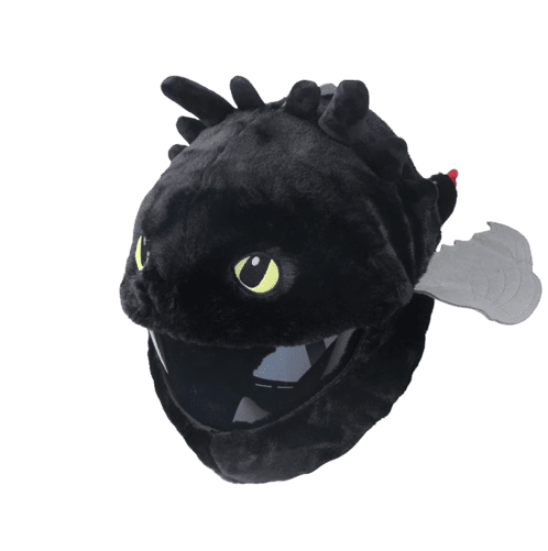 Couvre casque moto - Peluche Furie
