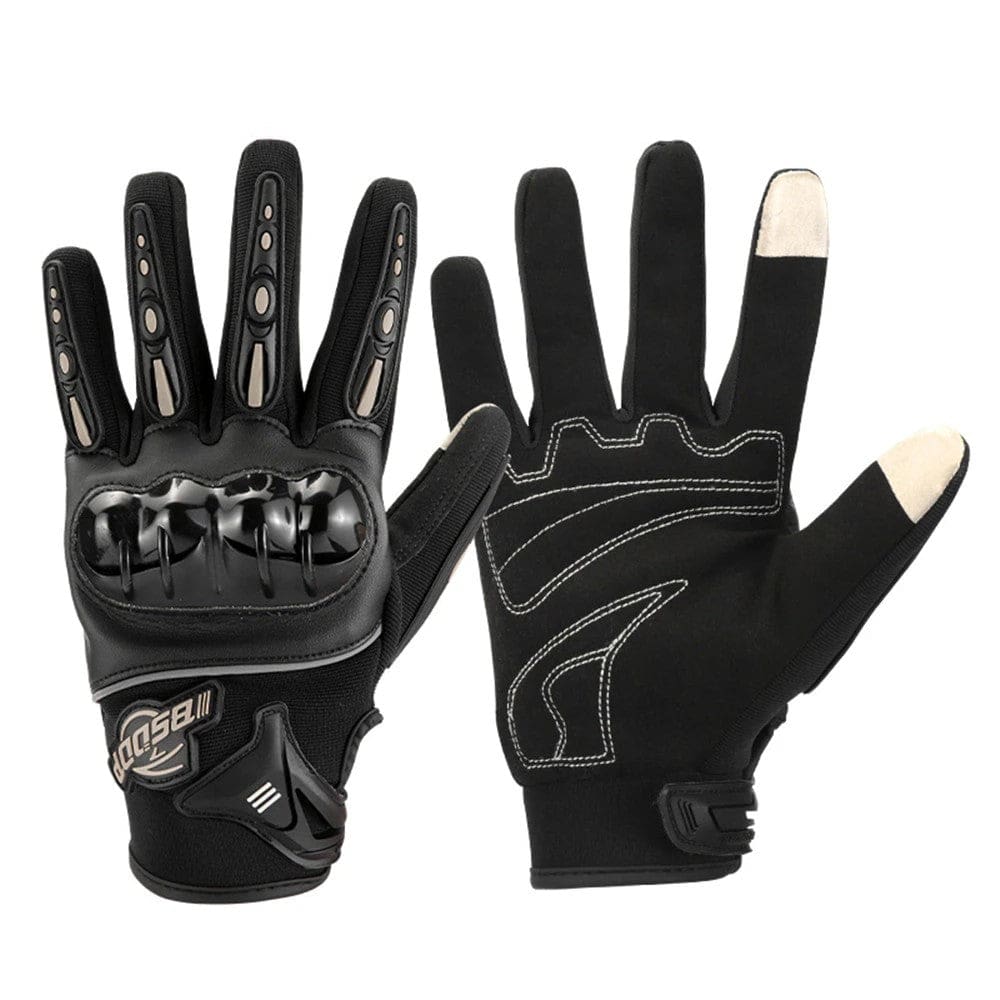 Gants moto été blanc