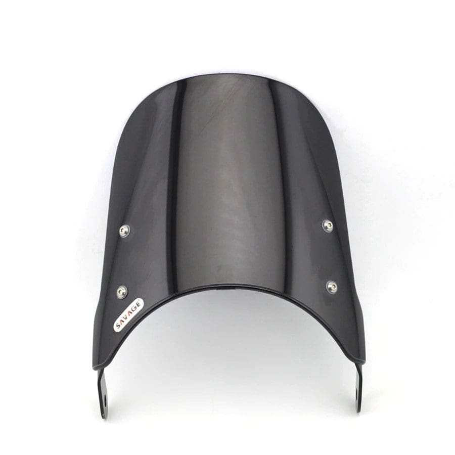 Pare-brise moto phare rond