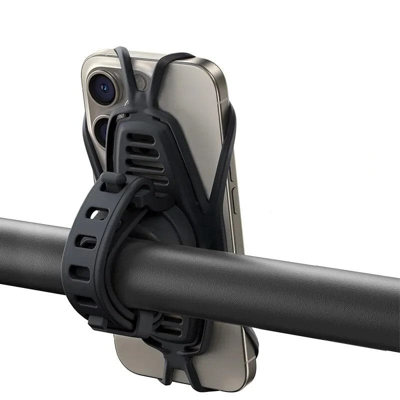 Support téléphone moto fixation guidon avec sangle