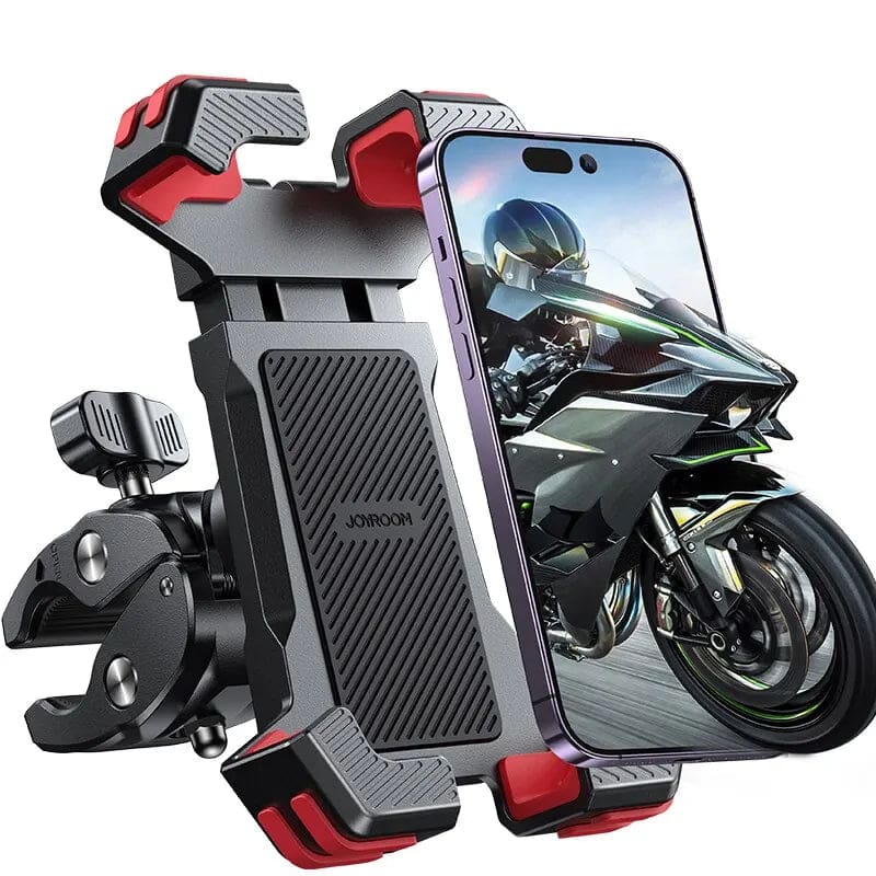 Support téléphone moto fixation rapide avec pince serrage