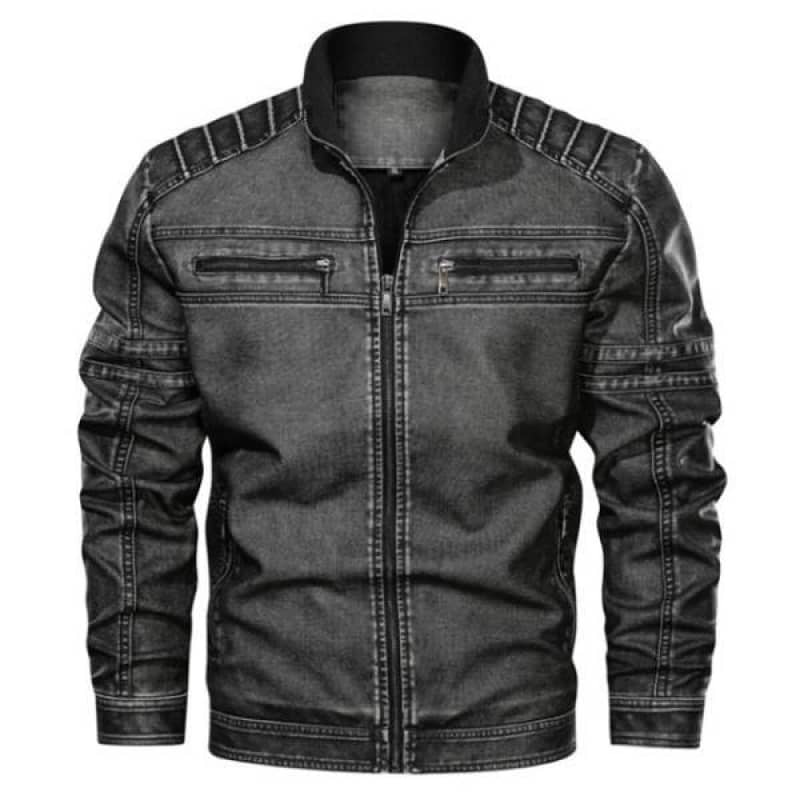 Blouson Biker Simili Cuir Homme | Boutique biker